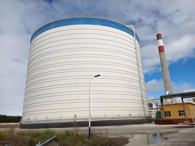 武清粉煤灰储存罐气化出料系统选型安装